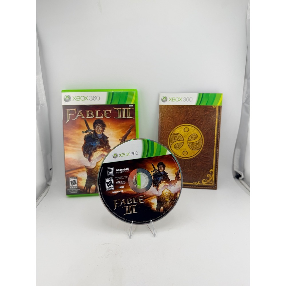 Fable III Xbox 360 Action RPG Microsoft Lionhead Studios Complete with Manual